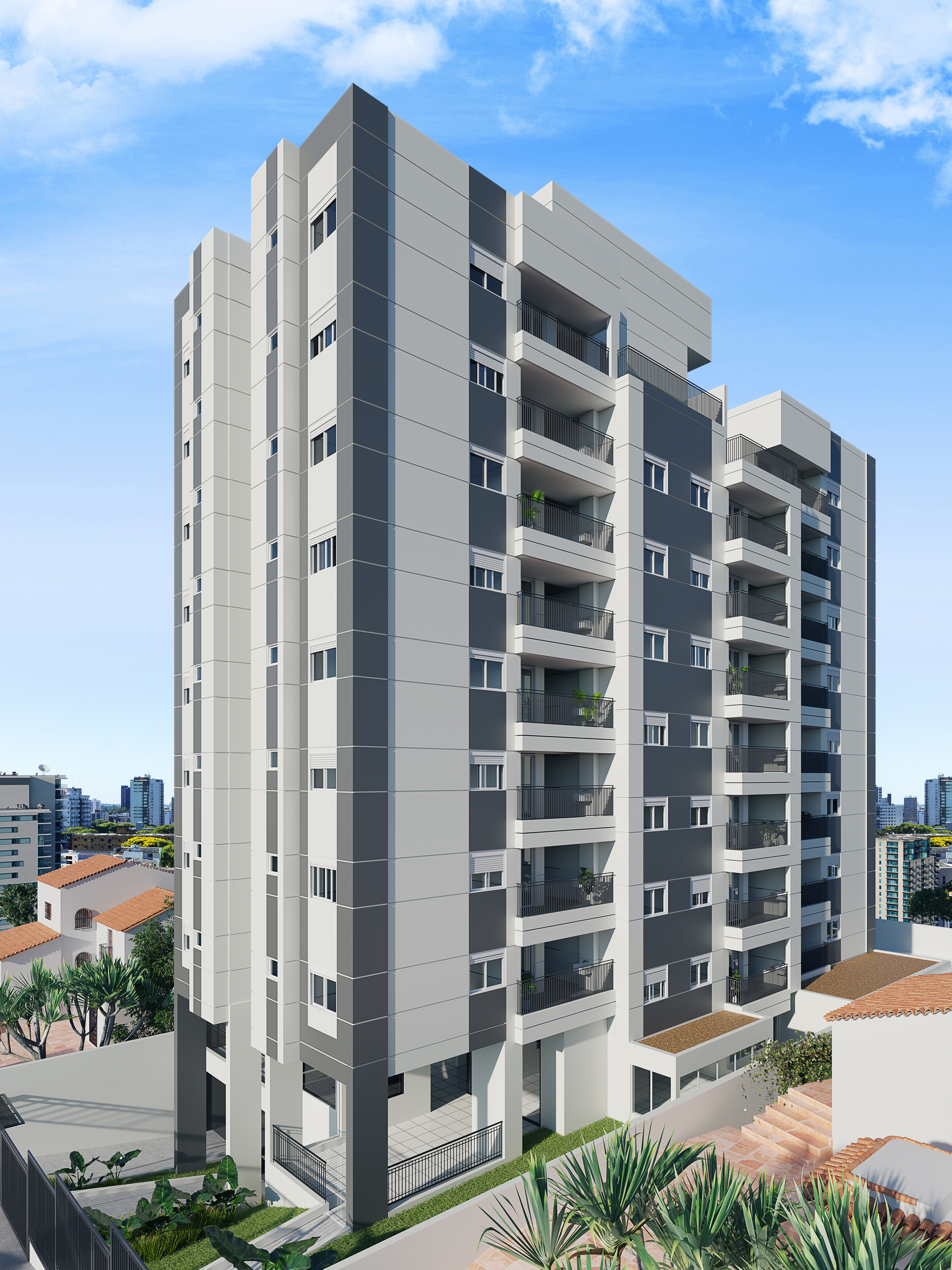 Fachada do Alto da Vila